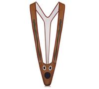 Neer Mankini a Stringa Perizoma Regolabile da Uomo Tanga a V-Stringa in Stile Borat per Natale Compleanno(Marrone,Stile Alce)