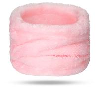Neer Scaldacollo in Pile Spessa Sciarpa per Collo in Peluche Sciarpa a Tubo Termiche Invernali per Bambini 1-5 Anni, Rosa