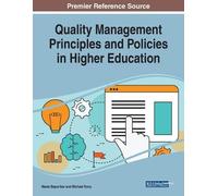 Neeta Baporikar Quality Management Principles and Policies in Higher (Tascabile)