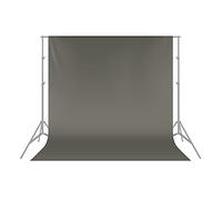 NEEWER 6x9 piedi/1,8x2,8m Sfondo Studio Fotografico 100% Puro Poliestere Sfondo Pieghevole per Fotografia, Video e Televisione (SOLO Sfondo) - Grigio