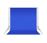 NEEWER 6x9 piedi/1,8x2,8m Sfondo Studio Fotografico 100% Puro Poliestere Sfondo Pieghevole per Fotografia, Video e Televisione (SOLO Sfondo) - Blu