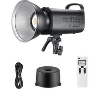Neewer 150 W 5600 K LED Lampada Video Dimmerabile, Montatura Bowens LED Illuminazione Continua Equilibrata alla Luce Giornata CRI 97+ 13000LM con Remote Control Wireless 2.4G per Illuminazione Video