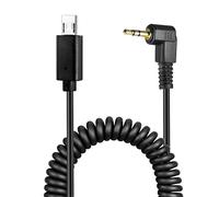 NEEWER 2.5mm to S2 Remote Shutter Release Cable Compatible with Sony A1, A9 II, A9, A7R V/IV, A7S III, A99 II, A7R II, A7S II, A7 II, A7R, A7S, A7, A6600, A6500, A6300, A6000, RX10 IV IV Cameras