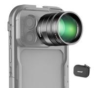 NEEWER 2 convertitori per teleobiettivo fotocamera telefono, teleconvertitore da 240 mm, 7 elementi in 5 gruppi, filettatura 17 mm, compatibile con NEEWER Phone Cage iPhone Android Samsung Xiaomi, LS