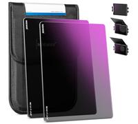 NEEWER 2 Pack ND0.9/1.8 (3/6 Stops) Square Filtro ND, 4"x5.65" Dual Sided