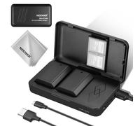NEEWER 2280mAh NP FZ100 Batteria di Ricambio 2 Pack con Caricabatterie USB a