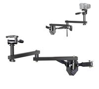 NEEWER 24" Magic Arm per Fotocamera Caccia da Esterno, Supporto Fototrappola da Albero in Alluminio con 5+ Giunti Silenziosi, Livella Bolla/Grip Ergonomica/Cinghia per Riprese Avventure Natura, ST010