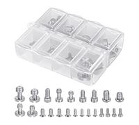 NEEWER 26pz Set di Viti per Attrezzature Fotografiche, Include Viti 1/4" 3/8" M2 M2,5 M3 e M4,Compatibile con SmallRig Gabbia, Impugnatura Top, Impugnatura Laterale, Piastra QR per Treppiede, UA002