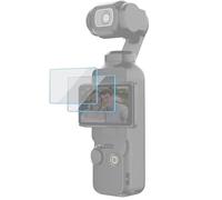 NEEWER 2Pz Kit di Protezione Schermo Compatibile con DJI Osmo Pocket 3/Pocket 4/Xtra Muse, Pellicola Protettiva in Vetro Temperato Antigraffio 9H HD per Touchscreen, CA141