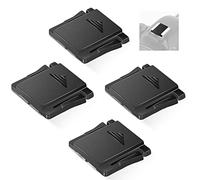 NEEWER 4 Pz Fotocamera Hot Shoe Cover Cap Protector Compatibile con Canon EOS R5C R5 R6 RP R 7D Mark II 6D Mark II 5D Mark IV III 1D Mark IV M50 M5 Mark II Rebel T8i T7i Nikon Z9 Z7 D90 D7500