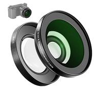 NEEWER 40.5mm HD Wide Angle Lens Compatibile con Sony ZV-1F ZV-E10 A5000