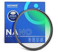 NEEWER 52mm Filtro UV per Lente a Riflettività Ultra Bassa, Filtro di Protezione UV con Rivestimento Multiresistente, Vetro Ottico HD, Telaio Alluminio Ultra Sottile, Resistente all'Acqua/Graffio/Olio