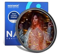 NEEWER 58mm Filtro Spazzolato Colorato Starlight per Obiettivo Fotocamera, Filtro ad Effetti con Bagliore Anamorfico, Filtro Starburst Brillante, Filtro Prisma Fotografico, Accessorio Lente Fotocamera