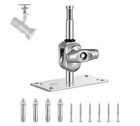 NEEWER 6,5" Attacco a Parete a Soffitto Baby Pin 5/8" +Testa a Sfera Girevole a 360° e 10 Viti, Attacco a Parete per Studio Fotografico per Luce Anulare, Luce Video, Flash Strobo,Max.22lb/10kg, ST-WM2