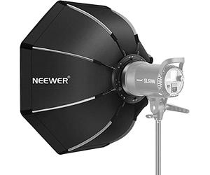 NEEWER 65cm Softbox ottagonale a sgancio rapido, con supporto Bowens, borsa per il trasporto compatibile con NEEWER CB60 CB100 CB150 Vision 4 S101-300W/400W e luci per montaggio Bowens-SF-RPBO26