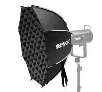 NEEWER 65cm Softbox Ottagonale, Soft Box Parabolico Bowens a Sgancio Rapido con Diffusori, Griglia, Borsa Compatibile con Aputure 120d Compatibile con Godox SL60w NEEWER Q4 AS600B CB300B Q300, NS65P