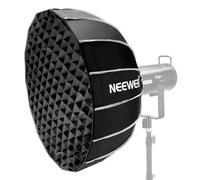 NEEWER 65cm Softbox Parabolico Esadecagonale, Installazione/Piegatura Rapida con Attacco Bowens, Beauty Dish/Diffusori/Griglia/Borsa per CB200B CB60 MS60B MS60C Compatibile con Aputure Godox, NS65U