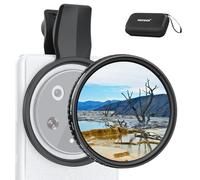NEEWER 67mm Filtro ND Variabile a Clip per Telefono, Filtro a Densità Neutra ND2-32 1-5 Stop per Obiettivo Smartphone Android, Accessori Fotografia Compatibile con Samsung Google Pixel Huawei, FL-B21