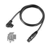 Neewer 6ft/1.8m D-Tap Maschio a 4 Pin XLR Femmina Cavo di Alimentazione PL60C LED Continua Video Luce, NC011