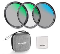 NEEWER 72mm UV/CPL/ND Kit Filtri Obiettivo con Hard Shell Storage Case