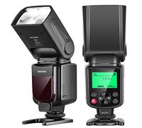 NEEWER 750II TTL Flash Speedlite con Schermo LCD, Compatibile con Nikon D4 D5 D60 D90 D100 D200 D300S D300 D500 D610 D700 D750 D800 D810 D850 D3400 D3500 D5200 D5300 D7000 D7100 D7200 D7500