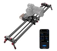 NEEWER 80cm Camera Slider Motorizzato, Controllo App, Binario Dolly DSLR in Fibra Carbonio con Batteria F750 4400mAh (Caricabatterie Non Incluso), Supporta Modalità Video/Fotografia Time Lapse, ER1-80