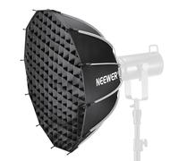 NEEWER 85 cm Bowens Mount Parabolic Softbox Dodecagon,Liberazione Rapida con Diffusori/Griglia/Borsa per Luce Video Stroboscopica CB60 CB200B MS60C MS150B S101 Vision 4 Q4 Compatibile con Godox,NS7P