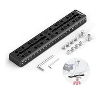 NEEWER 230mm Barra di Guida Piastra a Coda di Rondine Stile Vixen, Piastra di Montaggio in Metallo Sella con M6 1/4" 3/8" Vite per Telescopio Adattatore OTA Equatoriale Treppiede Astrofotografia,QR003