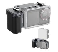 NEEWER AC034 Maniglia Laterale Solo per Cage AC014 Compatibile con DJI Osmo Action 5 Pro/4/3, Attacco Action Cam Magnetico Modulare con Grip e Barra Prolunga dell'Otturatore a Cold Shoe, Grigio Scuro