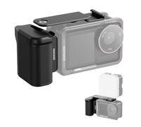 NEEWER AC034 Maniglia laterale solo per gabbia AC014 compatibile con DJI Osmo Action 5 Pro/4/3, adattatore modulare a sgancio rapido per action camera con impugnatura e barra di estensione