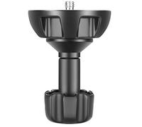 Neewer Acessori Adattatore 75mm,Adattatore a Mezza Sfera in Metallo con Accessori,Viti da 3/8 Pollice,Montaggio su Treppiede e Testa del Fluido per Neewer TA60/ 2500/3500,501/502/504