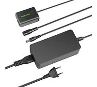 NEEWER Adattatore d’Alimentazione & AC-PW20 Accoppiatore con Batteria Fittizia, Ricambio per NP-FW50, Compatibili con Sony A7/7R/7S A7II/7RII/7SII A6500/6400/6300/6100 NEX3/5/6/7 DSC-RX10 II III IV