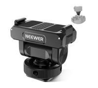 NEEWER Adattatore per Action 5 Pro, Attacco Magnetico per Action Camera Inclinabile a 160° a Sgancio Rapido con Cold Shoe, Filetto 1/4" Compatibile con DJI Osmo Action 5 Pro Action 4 Action 3, AC012
