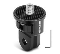 NEEWER Adattatore di Montaggio per Action Camera con Vite da 1/4", GP-7 | Compatibile con GoPro Hero 13,12, Insta360 Luna Ultra, X5, X4, X3, DJI Osmo Pocket 3, 4, 4P, Xtra Muse, Action 6 e Phone Cage