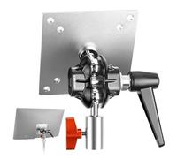 NEEWER Adattatore di Montaggio per Monitor con Supporto VESA, Adattatore per Supporto Leggero in Lega di Alluminio con Vite M4 per Supporto TV all'Aperto, Schermo a Impatto, Max:14lb/6,3kg, MA001
