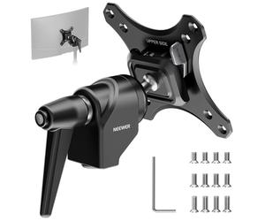 NEEWER Adattatore di Supporto Monitor VESA con Rilascio Rapido Tipo Arca, Testa Sfera a 360°, Vite M4 e Ricevitore 5/8" Adattatore Stativo Luce per Schermo TV,Monitor da Campo,C Stand, Max 20kg, MA016