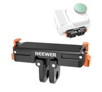 NEEWER Adattatore Magnetico a Sgancio Rapido Compatibile con Insta360 GO Ultra, Accessori Base Supporto per Action Camera in Lega Alluminio con 2 Punte e Filettatura 1/4" per Riprese Video Film, AC045