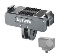 NEEWER Adattatore Magnetico Aggiornato Compatibile con DJI Osmo Action 5 Pro/4/3, Supporto Action Camera a Sgancio Rapido, Accessori Vlogging con Filettatura da 1/4" per Treppiede, AC011 Grigio Scuro