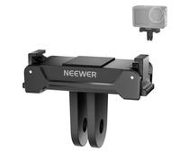 NEEWER Adattatore Magnetico Compatibile con DJI Osmo Action 5 Pro 4 3, Base di Montaggio a Sgancio Rapido con Connettore a Due Punte per Treppiedi, Bastoni Selfie, Accessori per Vlogging, GP-73