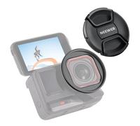 NEEWER Anello Adattatore Filtro da 49mm e Copriobiettivo Compatibile con Insta360 Ace Pro 1 / Ace Pro 2, Accessori Fotografia per Action Cam, Non per Protezione Lenti Ottagonale Ace Pro 2 Riprogettata