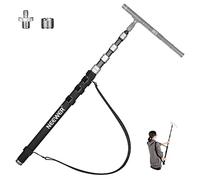 NEEWER Asta per Microfono Aggiornata, Braccio per Microfono Telescopico in Fibra di Carbonio da 300cm con 5 Sezioni, Adattatori per Viti da 1/4" 3/8" 5/8", Tracolla e Borsa di Stoccaggio, MS-300C