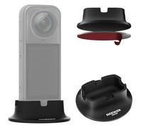 NEEWER Base in silicone per X5/X4, antiscivolo, morbida, stabile, antigraffio, desktop per auto, supporto per tavolo supporto per auto, accessorio verticale compatibile con Insta360 X5 X4 Action