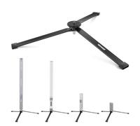 NEEWER Base Mini Treppiede Metallo per TL120C TL60 CL124 Tubo Bacchetta Luce, Extra Stabile Piedi Piedi Treppiede Portatile da Tavolo con 1/4" Vite, Cuscinetto Silicone, 3"/8cm Basso Angolo, CTN5