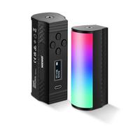 NEEWER Basic 2pz Barra Luminosa Led RGB Magnetica Portatile, Mini Video Light Stick a Colori 360°, Batteria Ricaricabile 2500mAh, Luce Tubo Dimmerabile 2500-8500K per Foto Vlog TikTok YouTube, TL96RGB