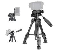 NEEWER BASIC Mini Treppiede da Tavolo per Fotocamera con Testa a 3 Vie e Maniglia, Piccolo Selfie Stick Tripod da Tavolo Portatile in Metallo con Vite 1/4" per Riprese Video Vlog DSLR, Max 6kg, TP02