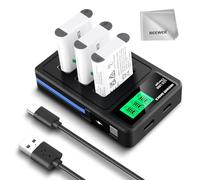 NEEWER BASICS 3 Batterie NP-BX1 di Ricambio da 1090mAh e Caricabatterie Triplo USB per NP-BX1 Battery, Alimentatore Backup Compatibile con Sony ZV1 ZV-1 II Cybershot RX100 RX100II RX100 VII RX100M II