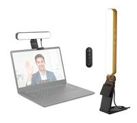 NEEWER BASICS 6W Barra Luce Monitor con Stand/Telecomando/Controllo Touch, Lampada Scrivania LED Dimmerabile Bicolore per Casa Ufficio Videoconferenza Computer Laptop Webcam Zoom Stream Lettura, L10