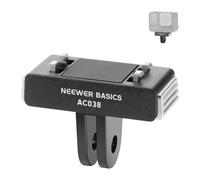 NEEWER BASICS Adattatore Supporto Magnetico a Sgancio Rapido Compatibile con Insta360 Ace Pro/Ace Pro 2, Accessori Action Camera a 2 Punte per Fotografia, Registrazione Video e Film, AC038