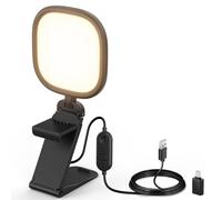 NEEWER BASICS Barra Luce Monitor 5" 10W con Supporto, Pannello LED USB Edge Lit Bicolore, Lampada Scrivania a Schermo Intero CRI95 per Laptop Computer Webcam Videoconferenza Zoom Call Streaming, NL10