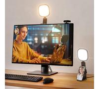 NEEWER BASICS Barra Luce Monitor 5" 10W con Supporto, Pannello LED USB Edge Lit Bicolore, Lampada Scrivania a Schermo Intero CRI95 per Laptop Computer Webcam Videoconferenza Zoom Call Streaming, NL10